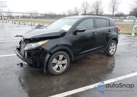 2012 Kia Sportage Lx from USA, damaged, VIN KNDPB3A28C7324724